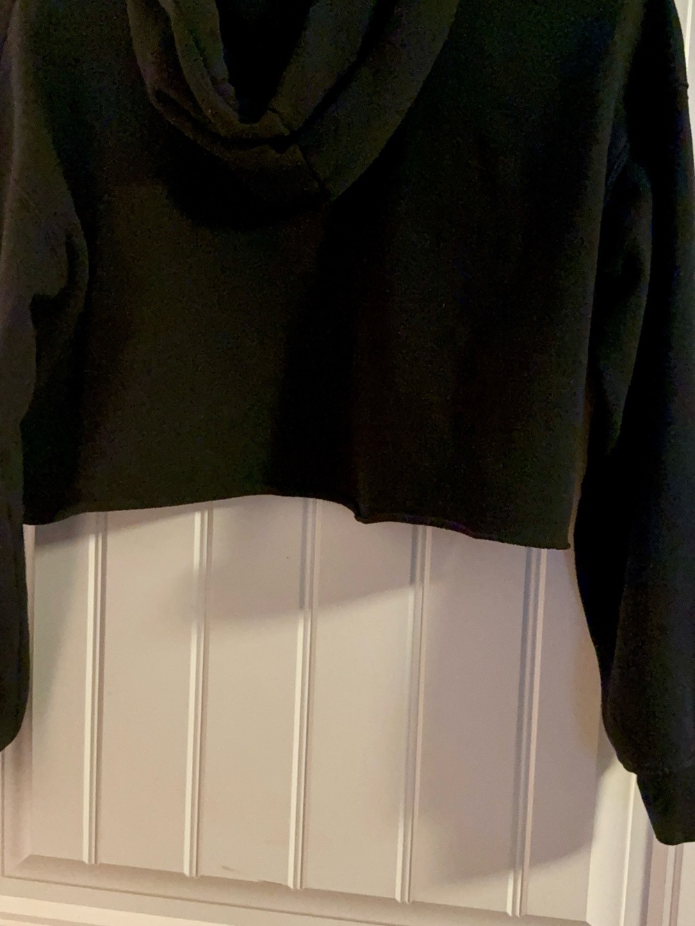 Bella Canvas Black Fleece California Graphic Hoodie - Cropped - Picture 2 of 6